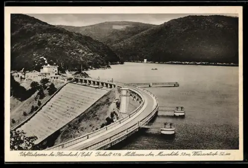 AK Heimbach /Eifel, Urfttalsperre