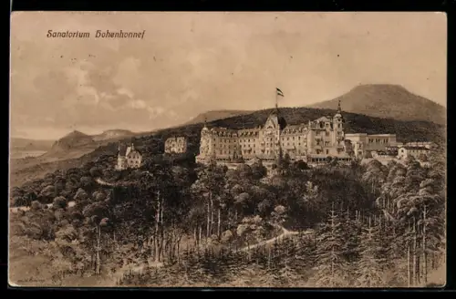 AK Bad Honnef, Hotel Hohenhonnef