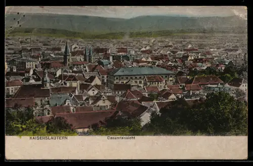 AK Kaiserslautern, Gesamtansicht mit Kirche