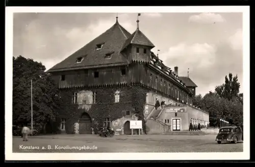 AK Konstanz, Ansicht vom Konziliumsgebäude
