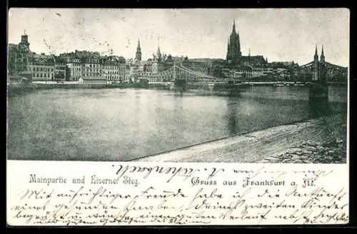 AK Alt-Frankfurt, Eiserner Steg