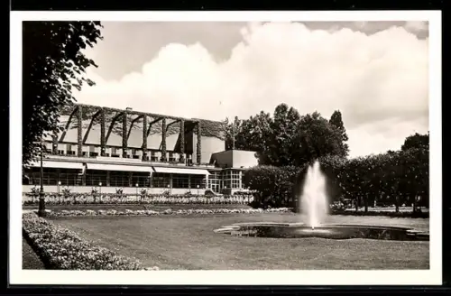 AK Frankfurt-Westend, Gesellschaftshaus im Palmengarten
