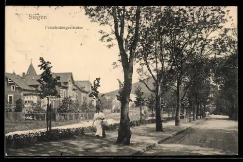 AK Siegen, Partie mit Freudenbergerstrasse