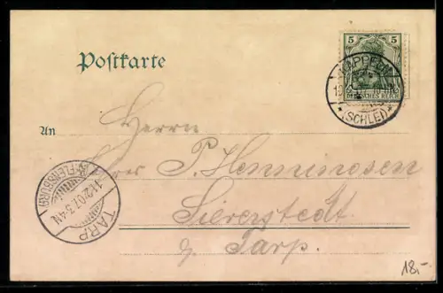 AK Kappeln, Partie am Strandhotel mit Ruderbooten