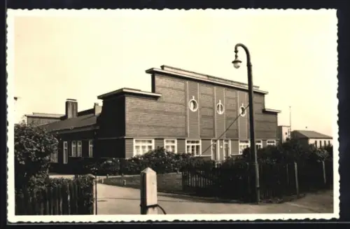 Foto-AK Velbert-Langenberg, Sendehaus auf dem Berge