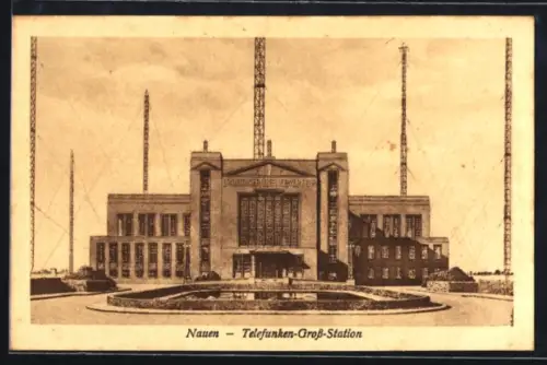 AK Nauen, Telefunken-Gross-Station