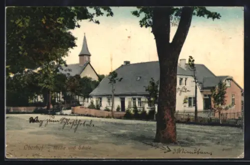 AK Oberhof / Thüringen, Kirche und Schule