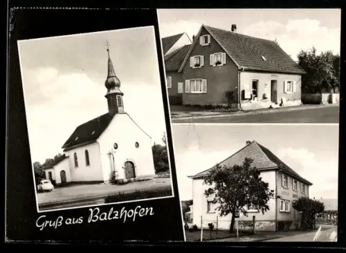 AK Balzhofen, Kirche, Wohnhäuser