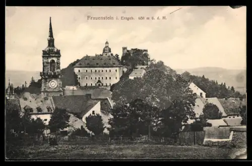 AK Frauenstein, Ortsansicht