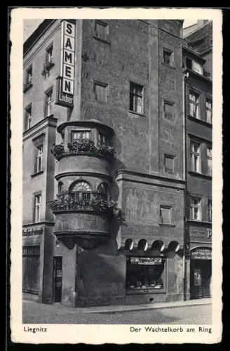 AK Liegnitz, Wachtelkorb am Ring