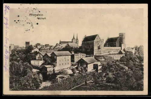 AK Altenstein, Blick auf die Altstadt