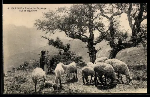 AK Kabyle, Etude du Paysage sur le Djurjura
