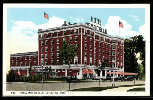 AK Longview, WA, Partie am Hotel Monticello