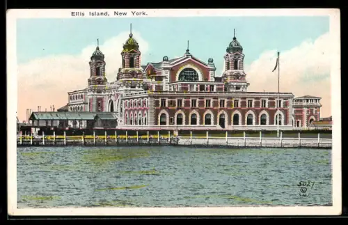 AK New York, NY, Ellis Island
