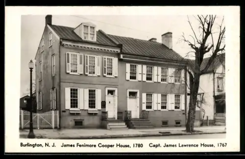 AK Burlington, NJ, James Fenimore Cooper House