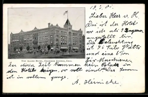 AK Colorado Springs, CO, The Alamo Hotel