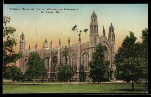 AK St. Louis, MT, Graham Memorial Chapel, Washington University