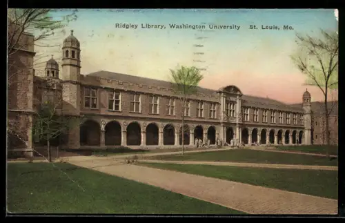 AK St. Louis, MT, Washington University, Ridgley Library