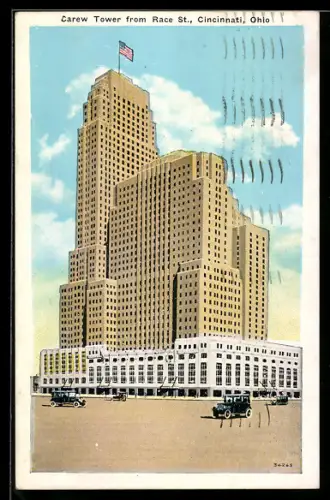 AK Cincinnati, OH, Carew Tower from Race Street