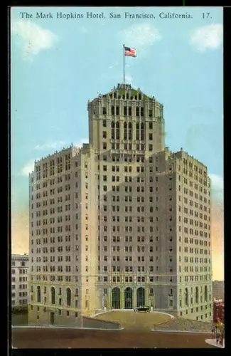 AK San Francisco, CA, The Mark Hopkins Hotel