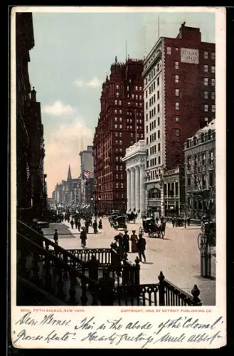 AK New York, NY, Fifth Avenue