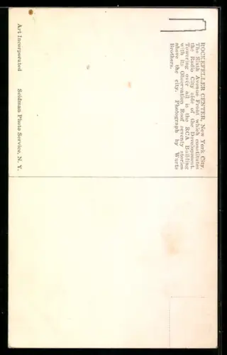 AK New York, NY, Rockefeller Center