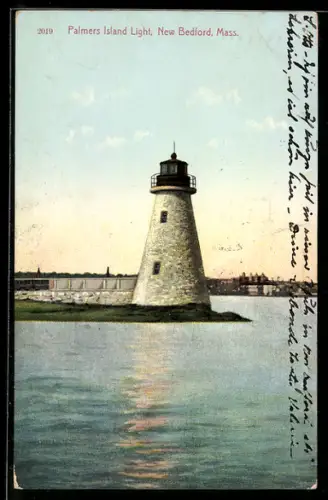 AK New Bedford, MA, Palmers Island Light