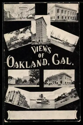 AK Oakland, CA, Different views