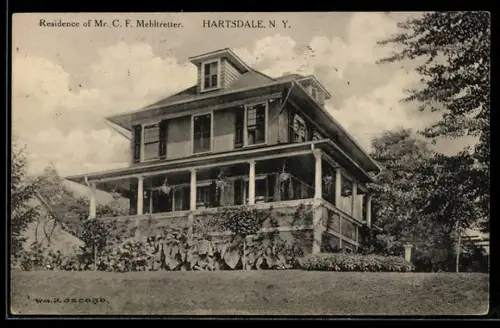 AK Hartsdale, NY, Residence of Mr. C.F. Mehltretter