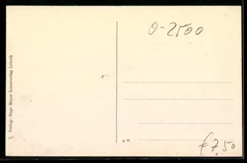 AK Rostock, Markt mit Marienkirche und Strassenbahn