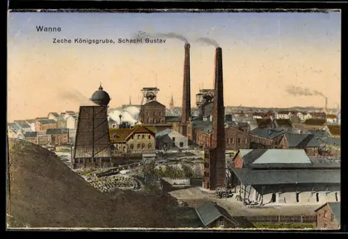 AK Wanne, Zeche Königsgrube, Schacht Gustav