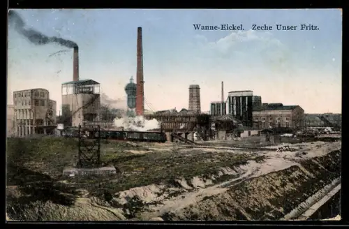 AK Wanne-Eickel, Zeche Unser Fritz