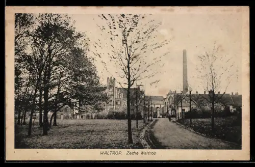 AK Waltrop, Strassenpartie zur Zeche