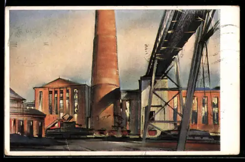 AK Kohlscheid, Ansicht des Kohlebergwerks