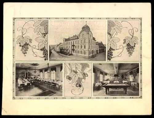AK Katzenelnbogen, Brauerei & Weinhandlung Hotel Bremser