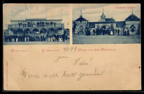 AK Storchnest, Szene des Schützenfeste & Restaurant Hohaus