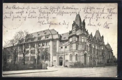 AK Frankfurt, Geschäftsgebäude der Frankfurter Transport-, Unfall- und Glasversicherungs-Aktien-Gesellschaft