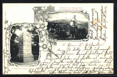 AK Cleve, Heldentat der Johanna Sebus und Katastrophe 1811, Denkmal