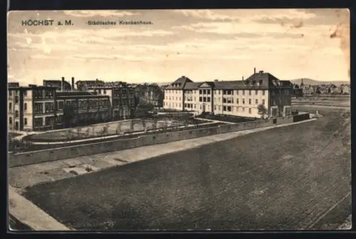 AK Höchst a. M., Städtisches Krankenhaus