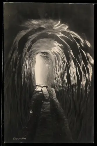 AK Eisgrotte im Rhonegletscher