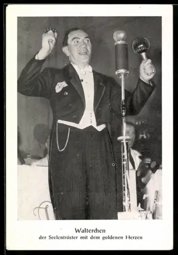 AK Berlin, Walterchen`s Ballhaus, Seelentröster Walterchen mit dem goldenen Herzen