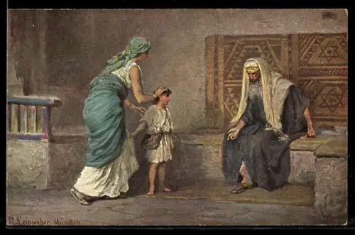 AK Anne amène Samuel à Héli, Bibel