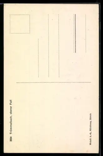 AK Trümmelbach, oberer Fall