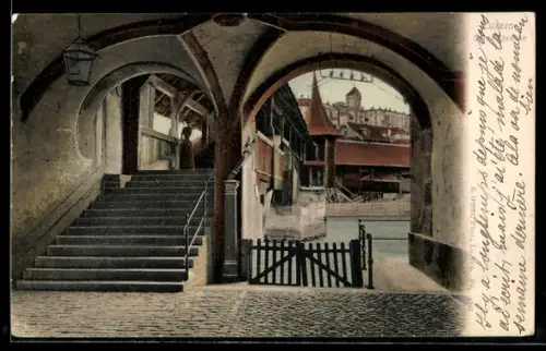 AK Luzern, Spreuerbrücke