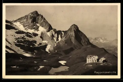 AK Allgäuer Alpen, Rappenseehütte
