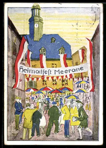 AK Meerane, Eingang zum Heimatfest