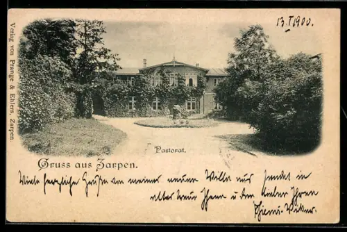 AK Zarpen, Am Pastorat