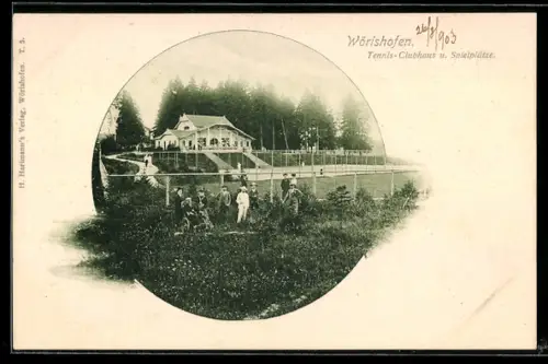 AK Wörishofen, Tennis-Clubhaus u. Spielplätze