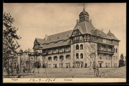 AK Berlin-Tegel, Blick zum Kurhaus