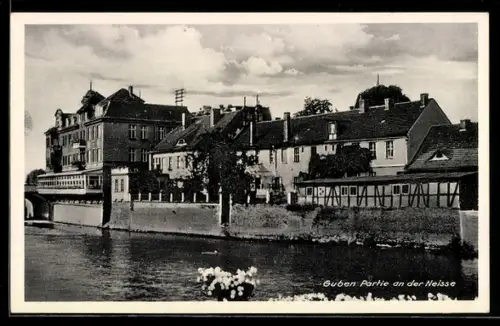 AK Guben, Partie an der Neisse